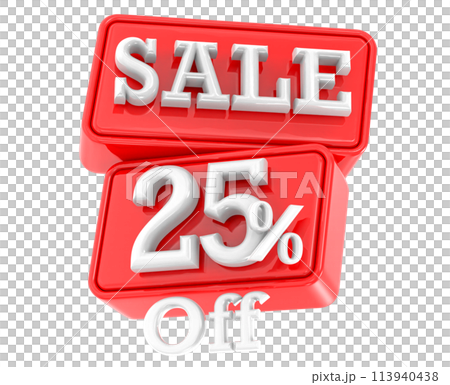 Number And Font 3D Render 113940438