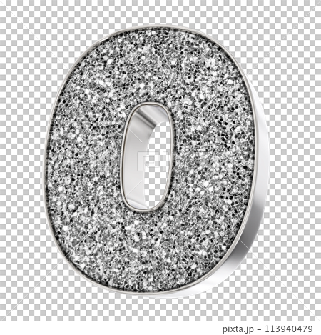 Number And Font 3D Render Number And Font 3D Render 113940479