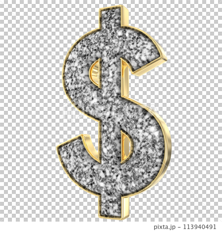 Number And Font 3D Render 113940491