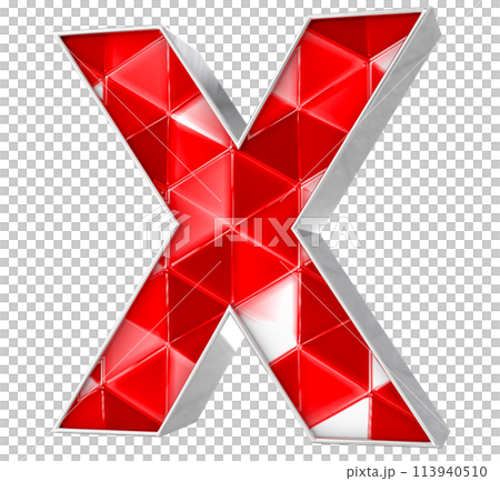 Number And Font 3D Render 113940510