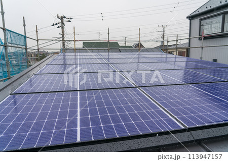 新築戸建ての太陽光発電 新築戸建ての太陽光発電 113947157
