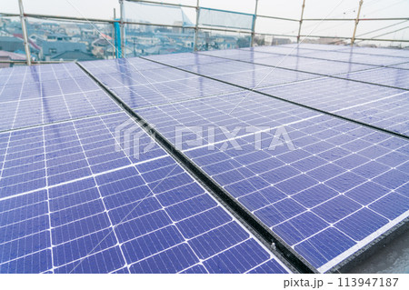 新築戸建ての太陽光発電 新築戸建ての太陽光発電 113947187