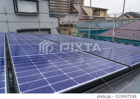 新築戸建ての太陽光発電 新築戸建ての太陽光発電 113947188