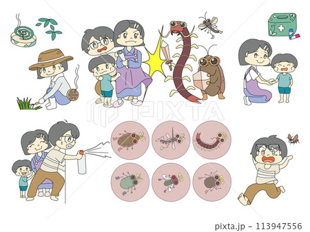 害虫 イラスト 害虫 イラスト 113947556