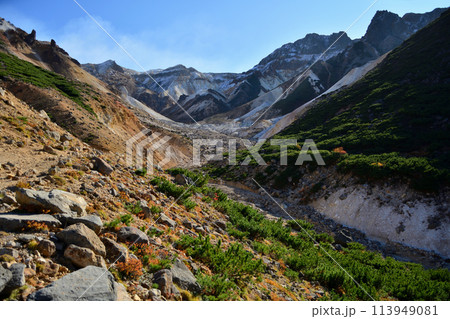 十勝岳登山道ヌッカクシ(安政)火口 113949081