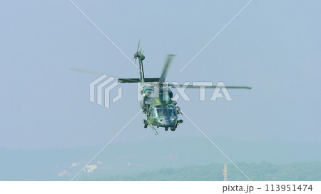 アメリカ空軍HH-60Gペイブホーク低空飛行 アメリカ空軍HH-60Gペイブホーク低空飛行 113951474