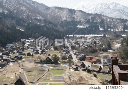 展望台から見た白川郷 113952004