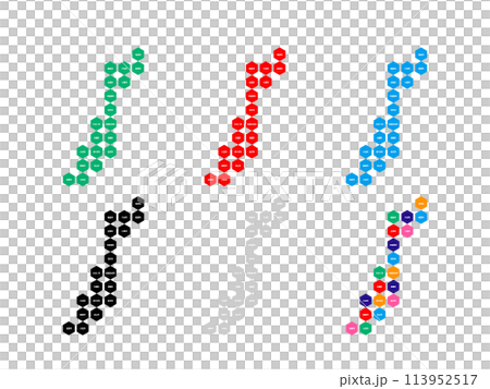 市町村入り地図_石川県_デフォルメ-05 市町村入り地図_石川県_デフォルメ-05 113952517
