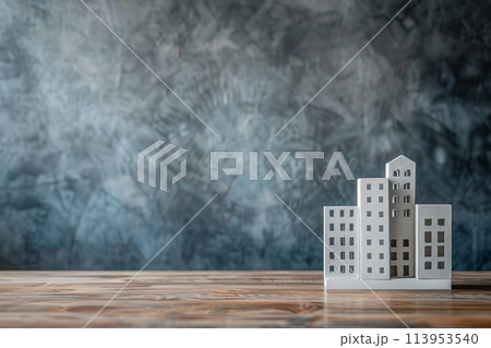 集合住宅のモックアップ「AI生成画像」 113953540