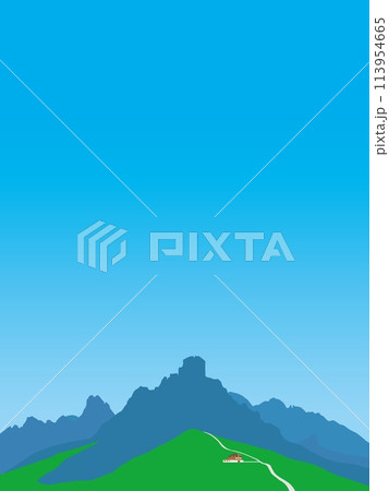 パッソ・ジアウ passo giau ドロミーティ dolomiti イタリア italia パッソ・ジアウ passo giau ドロミーティ dolomiti イタリア italia 113954665