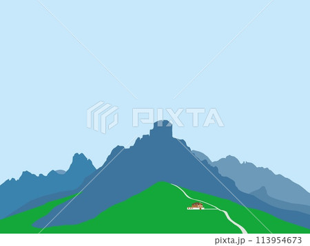 パッソ・ジアウ passo giau ドロミーティ dolomiti イタリア italia パッソ・ジアウ passo giau ドロミーティ dolomiti イタリア italia 113954673