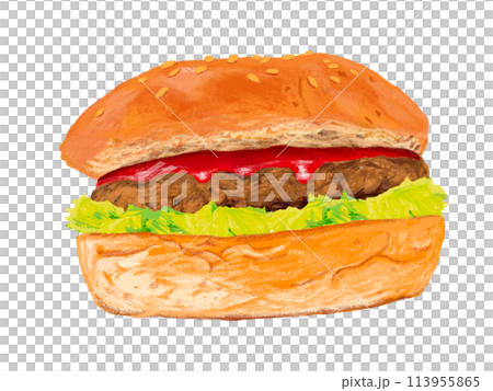 Hamburger (ketchup) 113955865
