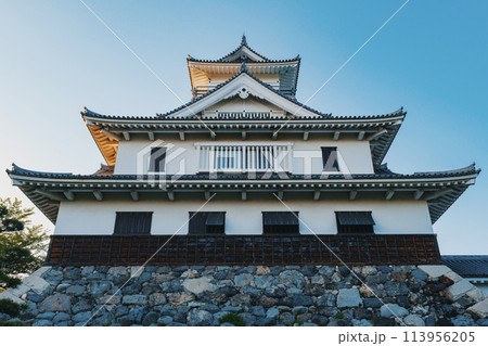 滋賀 長浜城の天守閣 113956205