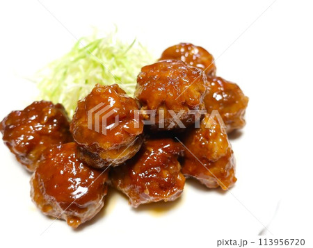 豚こま切れでおいしいミートボール 113956720