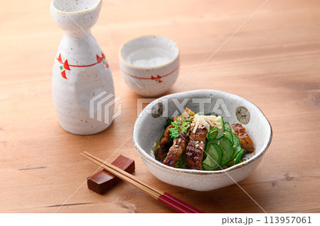 うざく（きゅうりと鰻の酢の物） 113957061