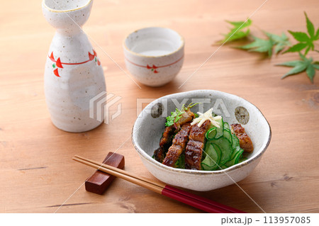 うざく（きゅうりと鰻の酢の物） 113957085