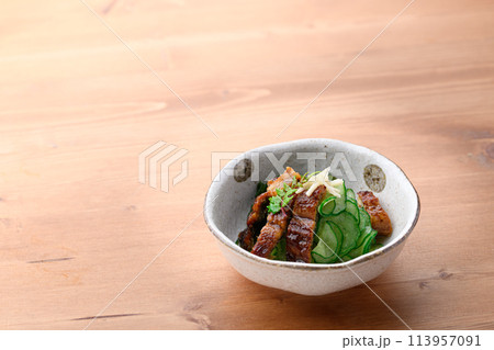 うざく（きゅうりと鰻の酢の物） 113957091