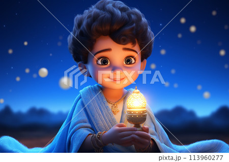 Krishna janmashtami, yearly Hindu festival that celebrates the birth of Krishna, the eighth incarnation of Vishnu, supreme God, of the Vaishnava tradition of Hinduism, Religious cultural. 113960277