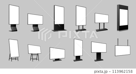 編集可能なデジタルサイネージ(リテールメディア)のモニターイメージ 編集可能なデジタルサイネージ(リテールメディア)のモニターイメージ 113962158