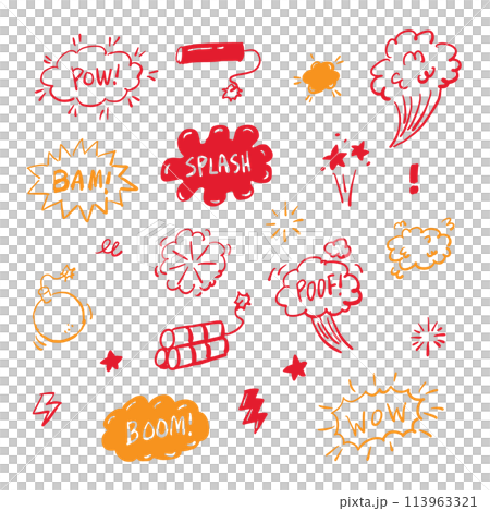 炸彈插圖集 113963321