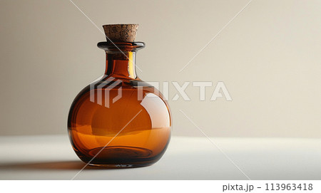 Bottle isolated on white background. 113963418
