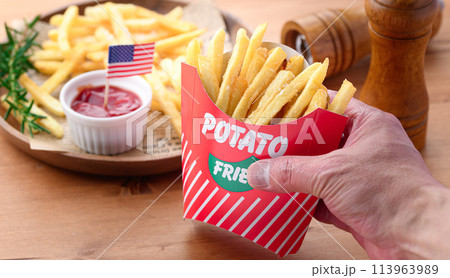 フライドポテト フライドポテト 113963989