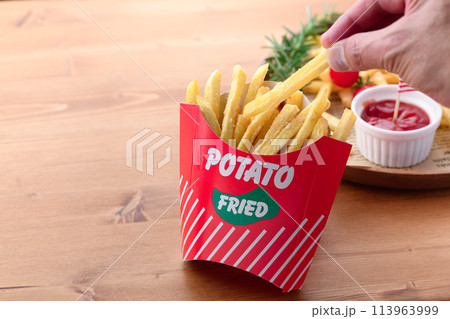 フライドポテト 113963999