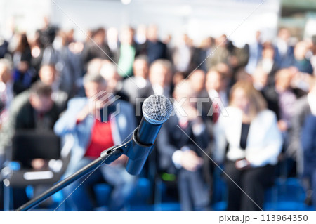 Business presentation or corporate conference Business presentation or corporate conference 113964350