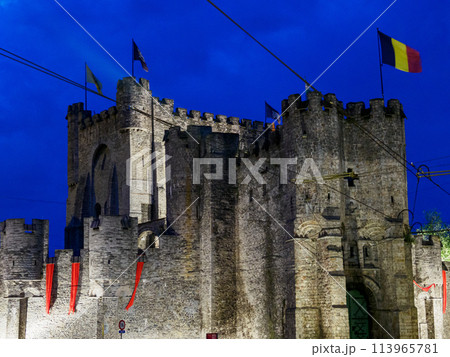 the city of Gent in Belgium 113965781