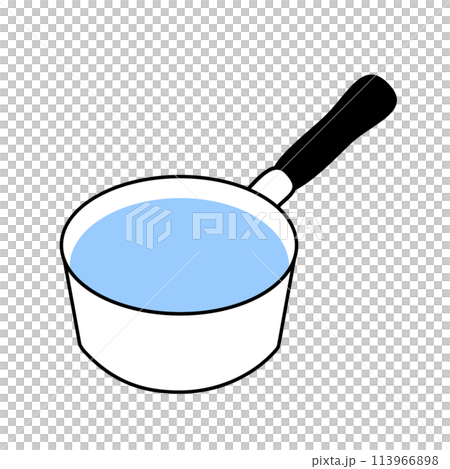 Saucepan, simple, cooking utensils, kitchen supplies Saucepan, simple, cooking utensils, kitchen supplies 113966898