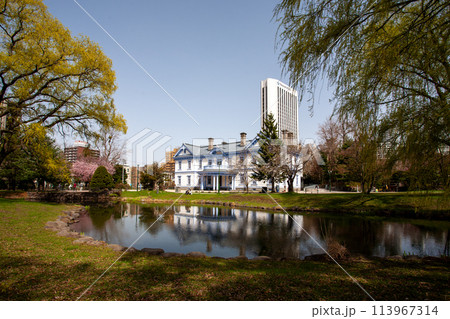 札幌　豊平館　中島公園 113967314