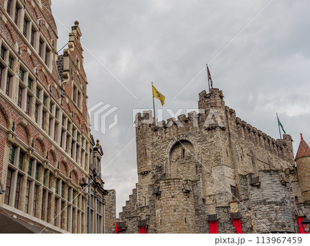 the city of Gent in Belgium the city of Gent in Belgium 113967459