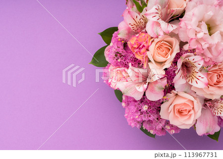 花束、母の日、プレゼント。 113967731