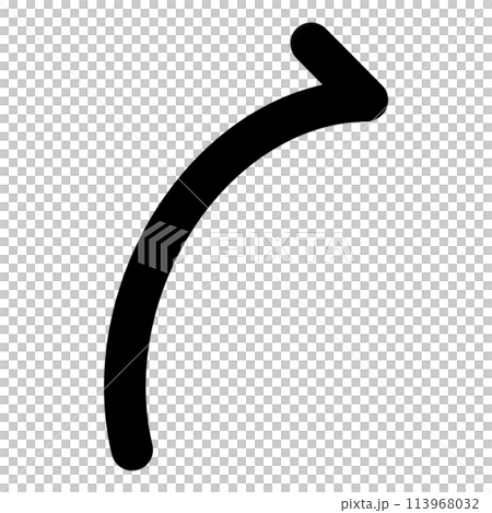 Black Curved Arrow Black Minimal Arrow Black Minimal Curved Arrow illustration Black Curved Arrow Black Minimal Arrow Black Minimal Curved Arrow illustration 113968032