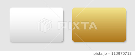 Gold and White credit debit cards mockups realistic 3d style Gold and White credit debit cards mockups realistic 3d style 113970712