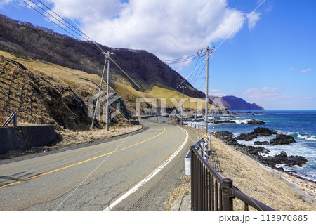 望洋台からの眺め（黄金道路・国道336号線） 113970885