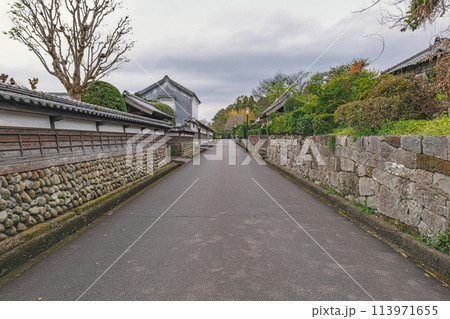 宮﨑日南市 飫肥城下町の風景 宮﨑日南市 飫肥城下町の風景 113971655