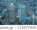 高層ビルからの夜景 113972446