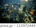 高層ビルからの夜景 113972449