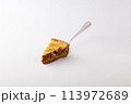 カットされた美味しそうなキッシュ 113972689