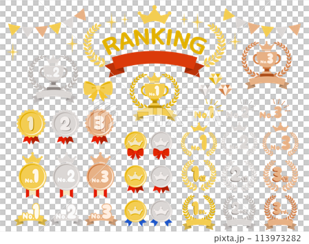 Ranking icon set_1 113973282