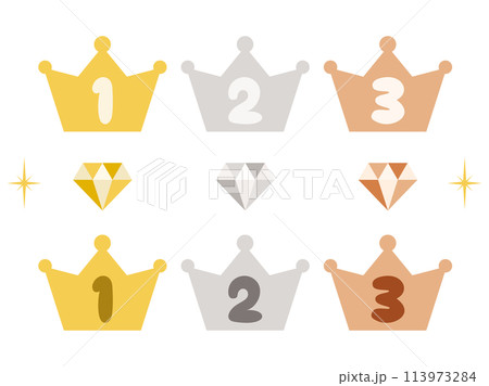 シンプルな王冠マークのランキング 113973284