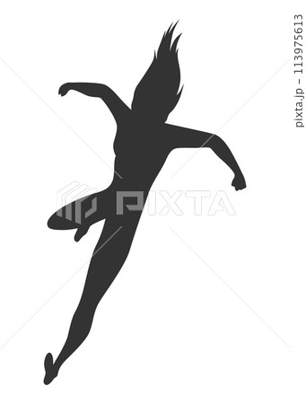 Woman superhero silhouette. Business woman revealed as super hero. Female power concept isolated on white background Woman superhero silhouette. Business woman revealed as super hero. Female power concept isolated on white background 113975613