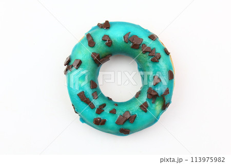 Apetite donut on white background Apetite donut on white background 113975982