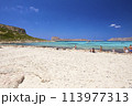 The island Gramvousa and the bay Balos 113977313