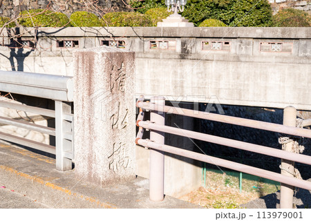 【名古屋市内】早朝の清水橋 113979001