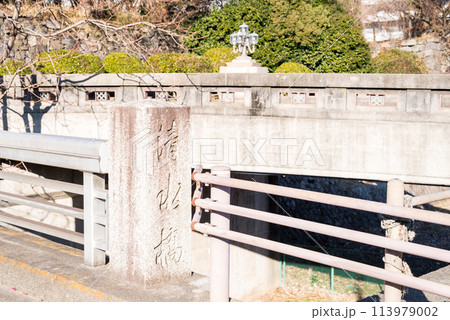 【名古屋市内】早朝の清水橋 【名古屋市内】早朝の清水橋 113979002