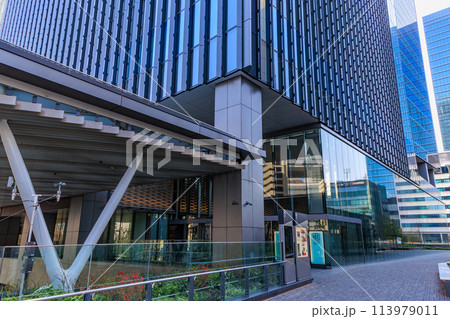 東京　港区　芝5丁目の都市風景　（田町タワー） 113979011