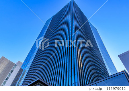 東京　港区　芝5丁目の都市風景　（田町タワー） 113979012