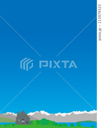 テカポ湖 lake tekapo 善き羊飼いの教会 ニュージーランド テカポ湖 lake tekapo 善き羊飼いの教会 ニュージーランド 113979323